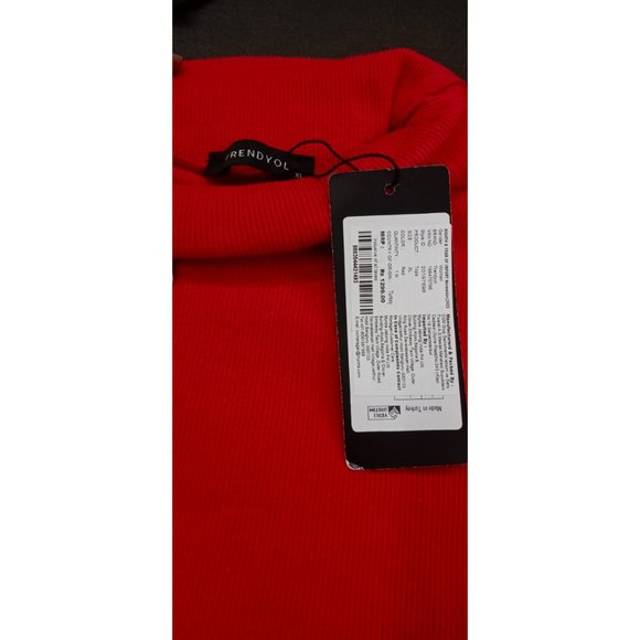 Women High Neck Pure Cotton Top - Picture 6 of 7